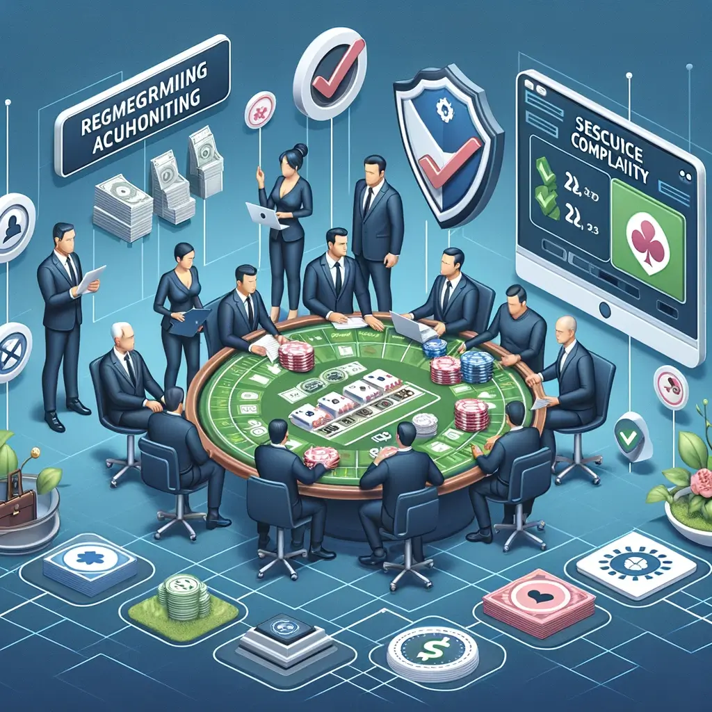 An image depicting cooperation with regulatory authorities in the iGaming sector
